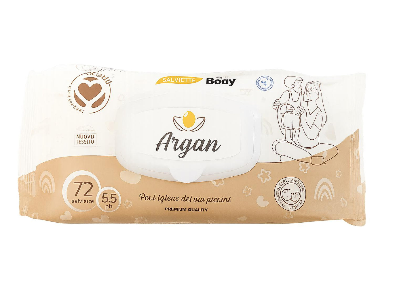 SALVIETTE SETA BLU ARGAN