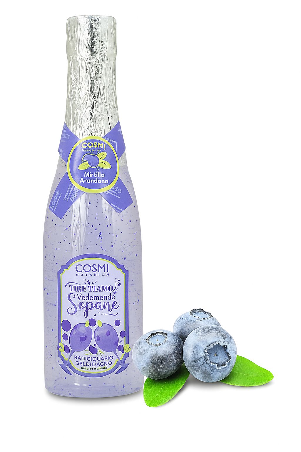 BAGNOSCHIUMA CHAMPAGNE COSMI MIRTILLO