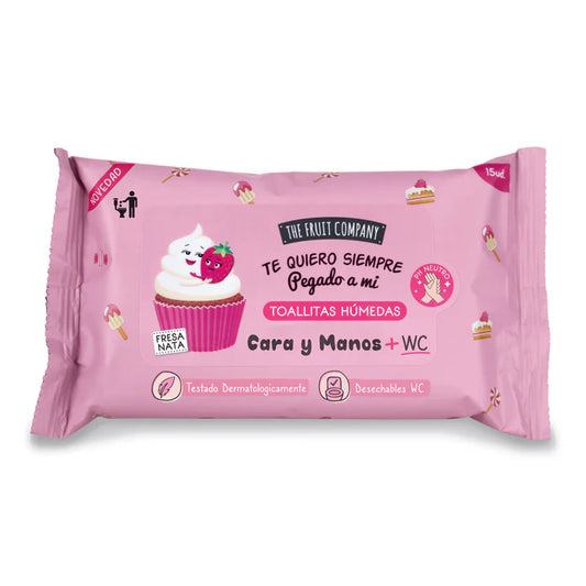 SALVIETTE PROFUMATE THE FRUIT COMPANY PANNA E FRAGOLA