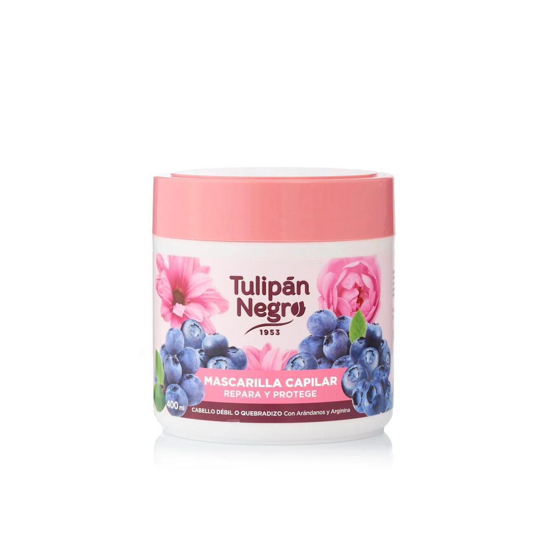 MASCHERA CAPELLI TULIPAN NEGRO RIPARATRICE