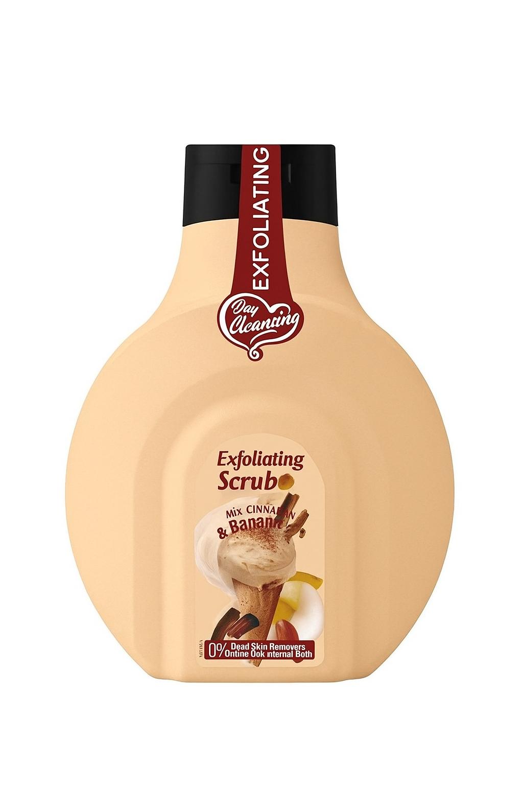 SCRUB VISO E CORPO TULIPAN NEGRO MERINGA E CANNELLA