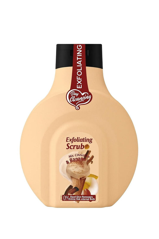 SCRUB VISO E CORPO TULIPAN NEGRO MERINGA E CANNELLA