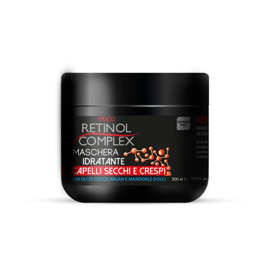 MASCHERA CAPELLI RETINOL COMPLEX CAPELLI SECCHI E CRESPI