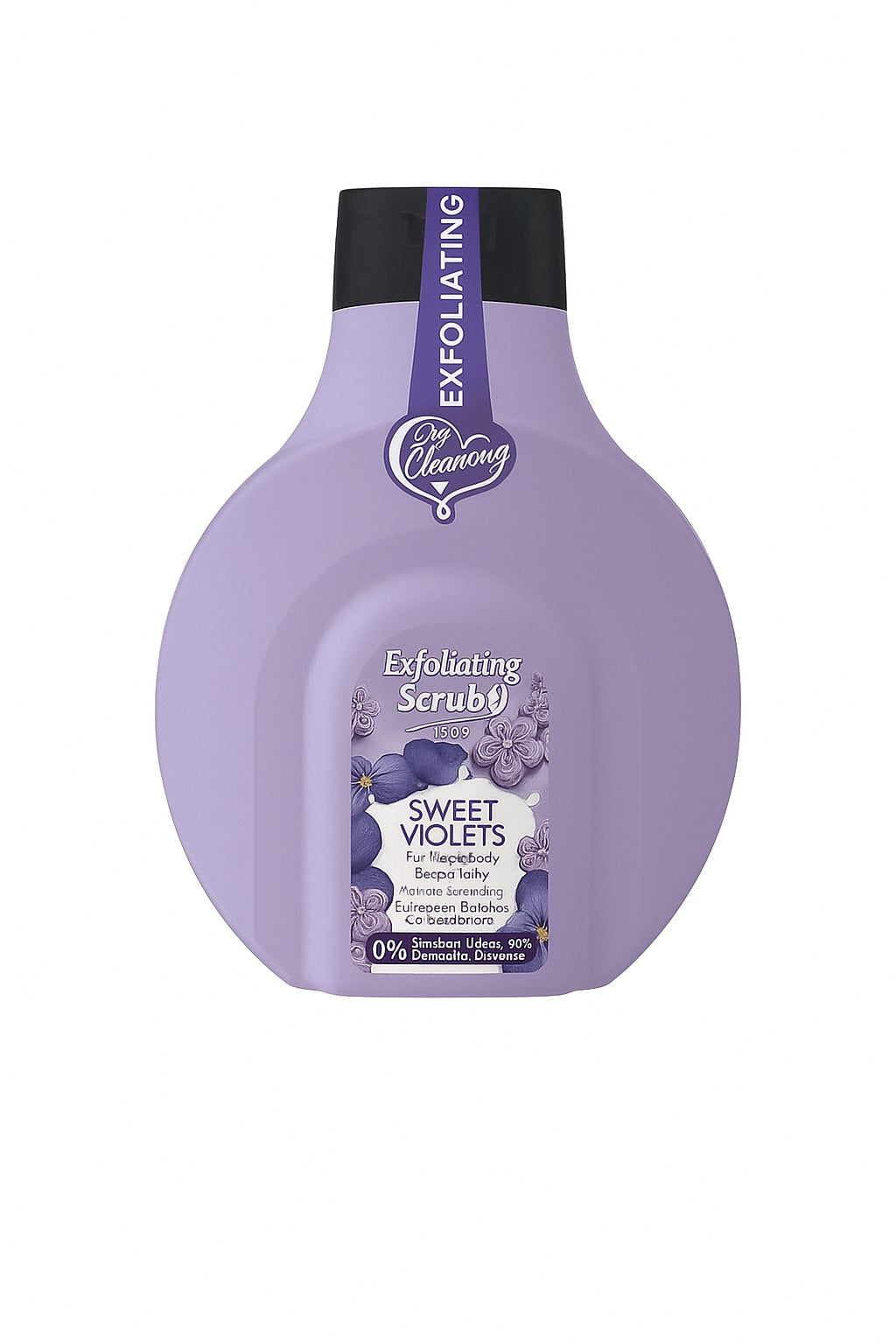 SCRUB VISO E CORPO TULIPAN NEGRO VIOLETTA