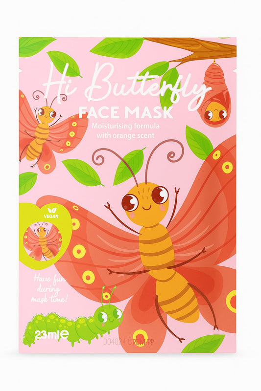 MASCHERA VISO DECORATA LIBELLULA