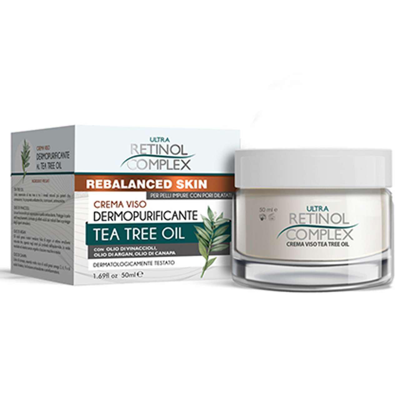 CREMA VISO RETINOL COMPLEX TEA TREE OIL