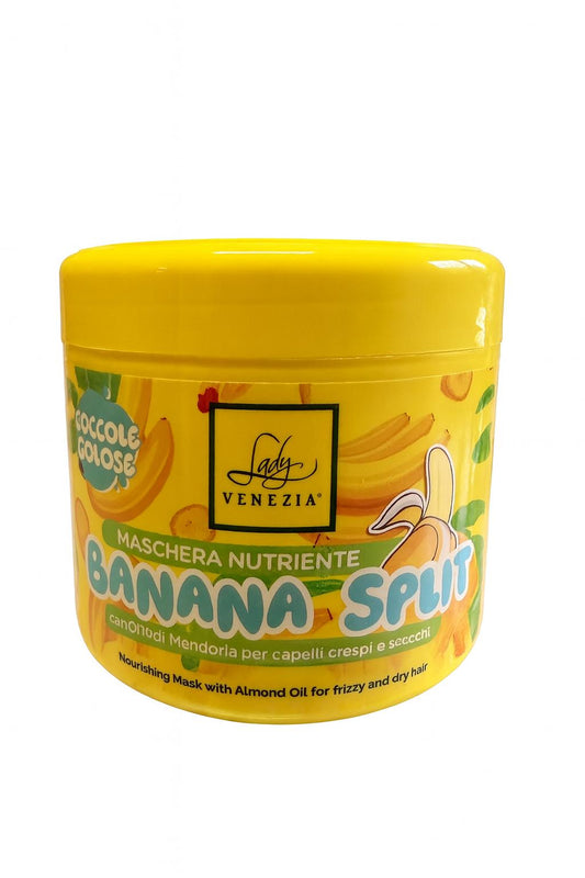 MASCHERA CAPELLI LADY VENEZIA BANANA