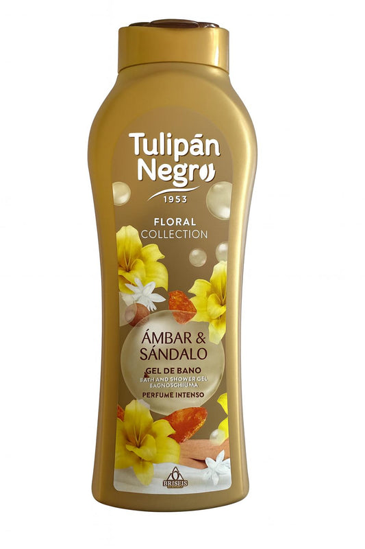 BAGNOSCHIUMA TULIPAN NEGRO AMBRA E SANDALO