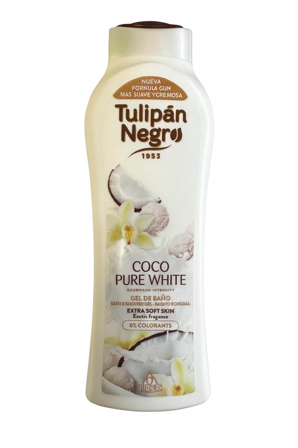 BAGNOSCHIUMA TULIPAN NEGRO COCCO