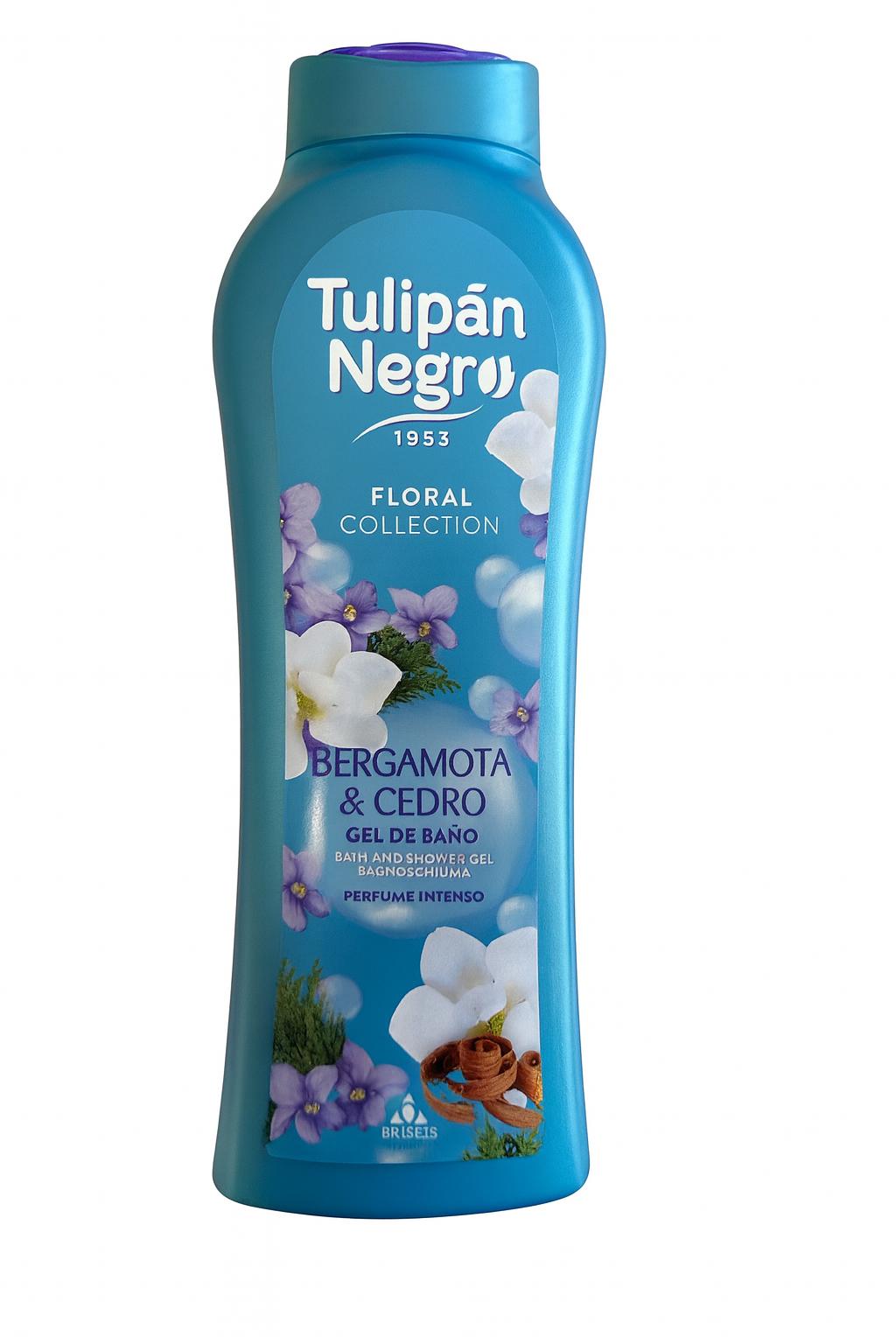 BAGNOSCHIUMA TULIPAN NEGRO BERGAMOTTO E CEDRO