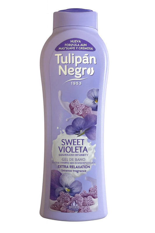 BAGNOSCHIUMA TULIPAN NEGRO VIOLETTA